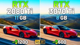 10 Games on RTX 2080 Ti vs RTX 3070 Ti in 2023  4K [upl. by Anna-Maria828]