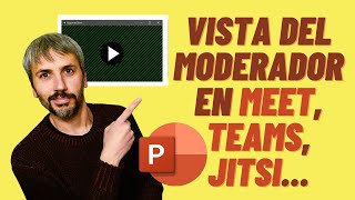 Vista del moderador en Meet Teams Jitsi CON UNA SOLA PANTALLA 🤯 [upl. by Renie]