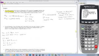 Hypothesis Testing for a Mean Using a TI84 ZTest and TTest [upl. by De Witt]