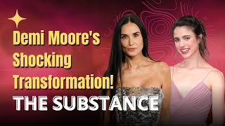 Demi Moore Dennis Quaid Margaret Qualley Shine in The Substance Trailer [upl. by Yand946]