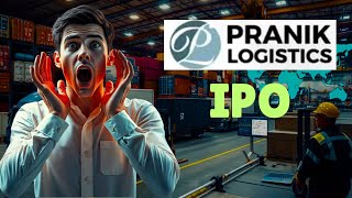 Pranik Logistics IPO  Pranik Logistics IPO Review nsesmeipo smeipo bsesmeipo [upl. by Vlada]