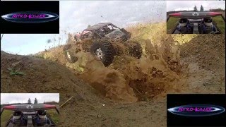 AXIAL YETI XL RC MONSTER BASHING IN THE MUD [upl. by Atirak983]