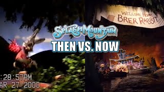 Splash Mountain POV Then vs Now Magic Kingdom Log Flume  NonCopyright [upl. by Yggam]