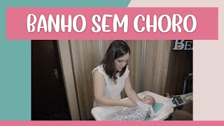 Como dar banho no bebê  Manual do RecémNascido [upl. by Morissa396]