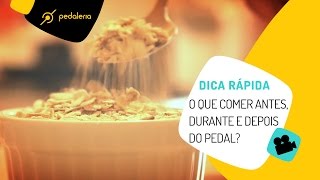 Pedaleria  Alimentação antes durante e depois da pedalada Com Lara Natacci [upl. by Nolur]