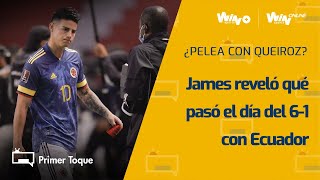 ¿Qué pasó el día de la derrota de Colombia 61 con Ecuador La versión de James Rodríguez [upl. by Leis557]