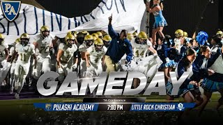 Football HarBer vs Pulaski Academy [upl. by Nyad672]