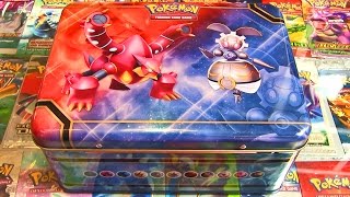 Ouverture du Coffret Pokémon Collector Chest VOLCANION amp MAGEARNA  LE MEILLEUR ITEM [upl. by Naleag]