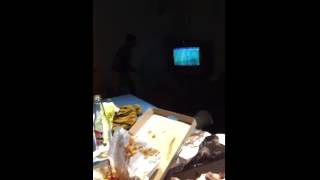 Cowboys fan destroys house [upl. by Zimmermann]