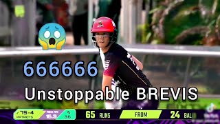 dewald BREVIS wonderful batting in CPL  6 sixes [upl. by Chong]