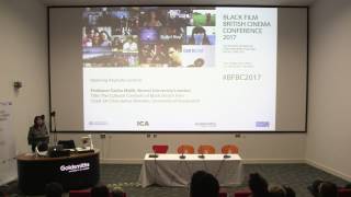 Professor Sarita Malik Black Film British Cinema 2017 Opening Keynote Lecture [upl. by Relyuhcs]