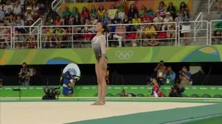 Jessica Brizeida Lopez Arocha 2016 Olympics QF FX [upl. by Ahseet946]