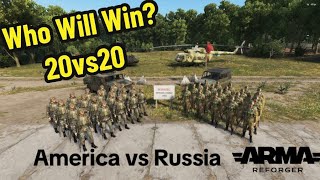 20 America Rifleman VS 20 Russian Rifleman Who Will Win [upl. by Rutherford]