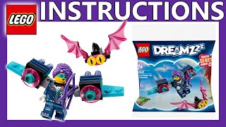 LEGO instructions  Zoeys Dream Jet Pack Booster  30660  LEGO DREAMZzz 2024 [upl. by Perpetua475]