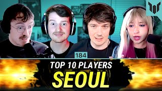 Who are the TOP 10 PLAYERS of Champions Seoul — Plat Chat VALORANT Ep 184 [upl. by Ytsirc619]