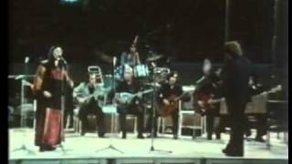 Mikis Theodorakis 1974 Ausschnitte aus dem Konzert im Karaiskakis Stadion Athen 1 3 [upl. by Adivad]