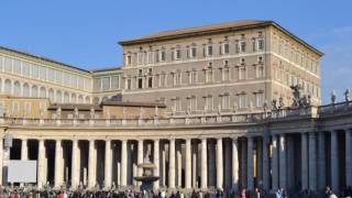 APOSTOLIC PALACE VATICAN CITY [upl. by Maxama817]