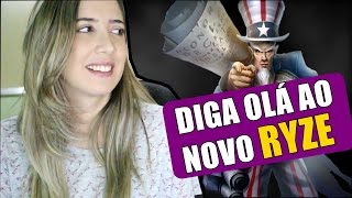 DIGA OLÁ AO NOVO RYZE  Update Ryze REWORK  League of Legends [upl. by Ahtela]