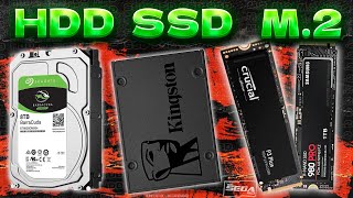 SSD vs M2 NVMe vs HDD ¿Cuál es MEJOR  GUÍA DE ALMACENAMIENTO [upl. by Ynaffyt96]