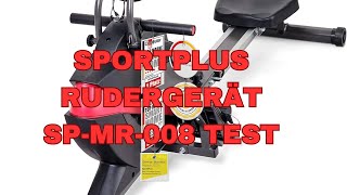 SportPlus Rudergerät SPMR008 Test [upl. by Ecniv]