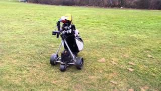 Robokaddy Remote Control Golf Trolley [upl. by Tahpos626]