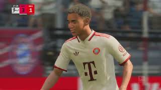 BAYERN MUNICH VS BAYER LEVERKUSEN  COUPE DALLEMAGNE  EA FC 25 [upl. by Htebesile]