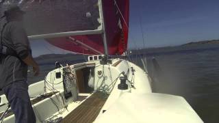 Beneteau First 30 quotTIJDquot Round the Rocks Singlehanded race [upl. by Skillern]