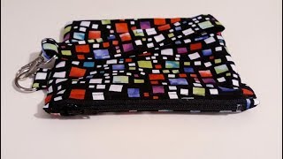 DIY Pouch w Zipper Tabs [upl. by Rugg852]