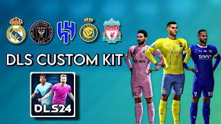 DLS24 CUSTOM KIT INPUT  DREAM LEAUGE SOCER 2024  DLS 24 CUSTOM KIT INPUTED [upl. by Cimbura]