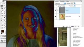 Photoshop CS4 Tutorial Video Color Correction [upl. by Amluz]