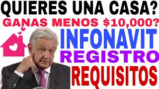 GANAS MENOS DE 10000 QUIERES UNA CASA NUEVO REGISTRO APOYO A LA VIVIENDA 0 INTERESES Y PERDONAN [upl. by Rojam141]