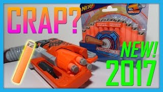 NEW 2017 Nerf Accustrike Dart vs Elite Dart vs Elite Suction Dart  Nerf Accustrike Dart Review [upl. by Ezaria696]