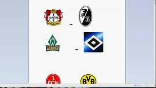 Bundesligatipps  2 Spieltag 20122013 [upl. by Lydnek]