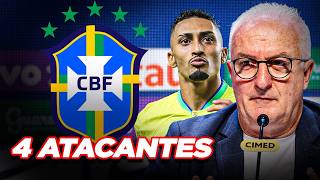 VAZOU OLHA ESCALAÇÃO DA SELEÇÃO BRASILEIRA PARA ENFRENTAR O CHILE [upl. by Lalat76]