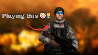 Today I played this game 🤡 Disappointment rageeffectmobile bgmi freefire [upl. by Yenettirb]