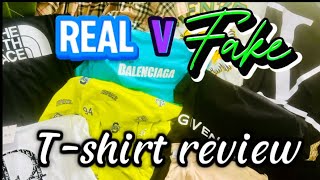 REAL V FAKE reviews Shirts [upl. by Dusty]