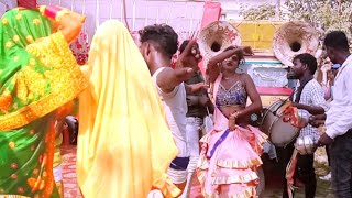 बिदेसिया कहरवा धोबी गीत Band party dance video Yadav band village Dance video [upl. by Anelej713]