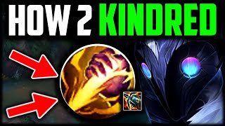 KINDRED SHREDS EVERYONE  How to Kindred amp Carry Best BuildRunes Kindred Guide Season 14 [upl. by Neal]