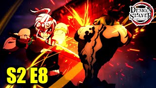 Demon Slayer Season 2 Episode 8 in Hindi Dubbed  Demon Slayer Season 2 Eighth Episode in Hindi [upl. by Urbanus151]