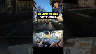 Wo muss man hier richtig halten Stoppschild mit Haltlinie  Fahrtrainer HaPe [upl. by Dub]