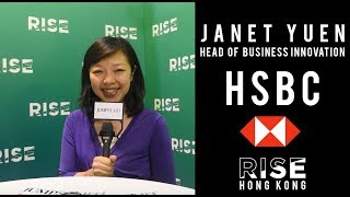 HSBC Digital Intrapreneurship and Advice for Entrepreneurs  RISE Hong Kong [upl. by Alvinia21]