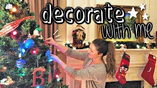 DECORATE WITH ME  Christmas 2018 [upl. by Gracye525]