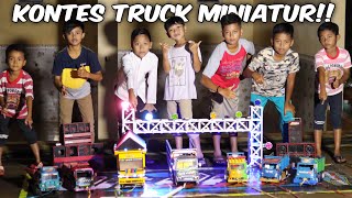 KONTES MINIATUR TRUK PLASTIK DIMAS [upl. by Ananna799]