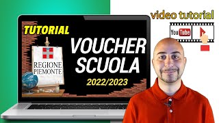 Voucher scuola 2223 TUTORIAL quotpasso passoquot [upl. by Higgs]