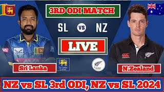 New Zealand vs Sri Lanka 3rd ODI  Full Match Highlights  Today Live Match 2024 cricketlive [upl. by Erihppas]