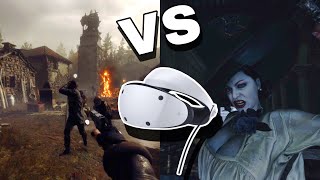 Resident Evil 4 VS Village  Which is the better PSVR2 Game… [upl. by Nannah]