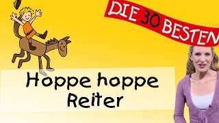 Hoppe hoppe Reiter  Anleitung zum Bewegen  Kinderlieder [upl. by Dugan]