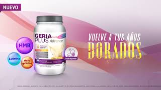 ¡Tus años dorados están de vuelta con Geriaplus Advance [upl. by Llerehc]