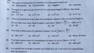 apssb constable exam 2023 elementary maths solved part apssb previous exam paper [upl. by Kedezihclem]