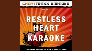 Fast Moving Train Karaoke Version In the Style of Restless Heart [upl. by Nosrac]